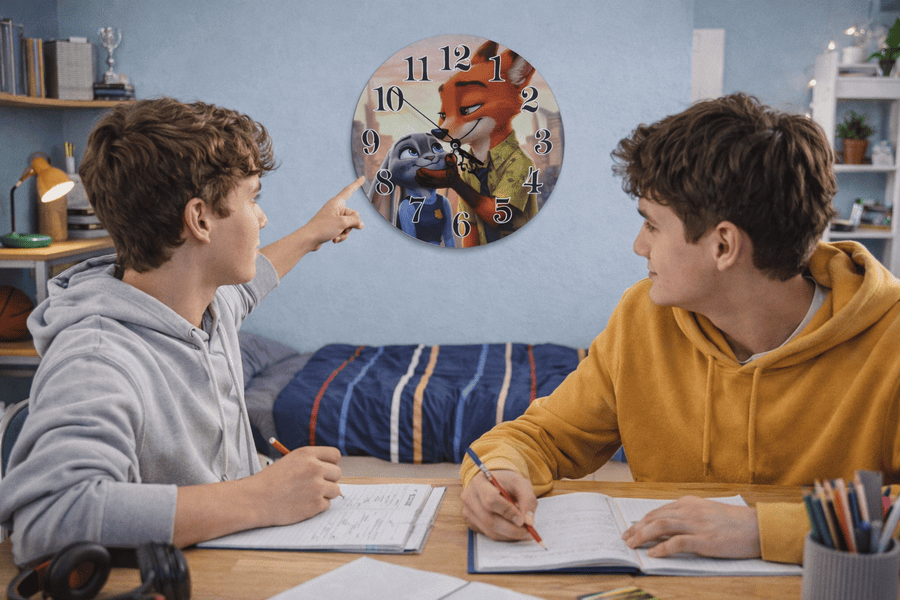 nástenné hodiny Zootrop mk